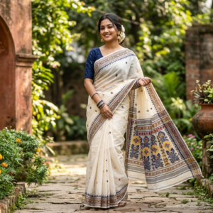 Nilambari Cotton Saree