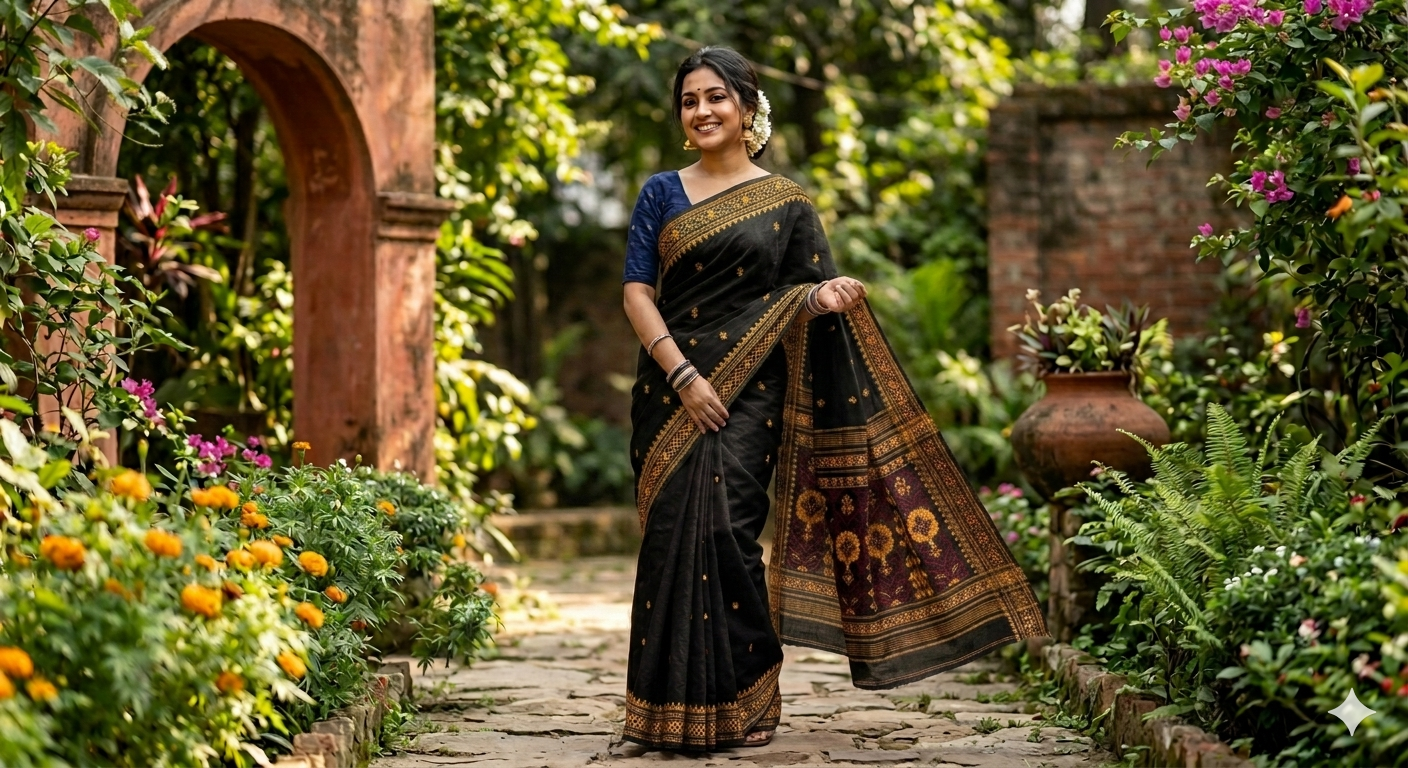 Nilambari Cotton Saree
