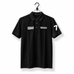 GM-Squad-Polo-T-Shirt-Black-Color
